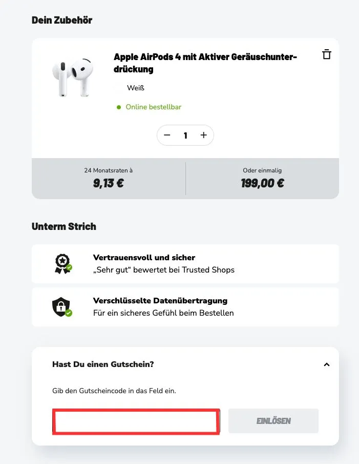 klarmobil Gutscheincode einlösen