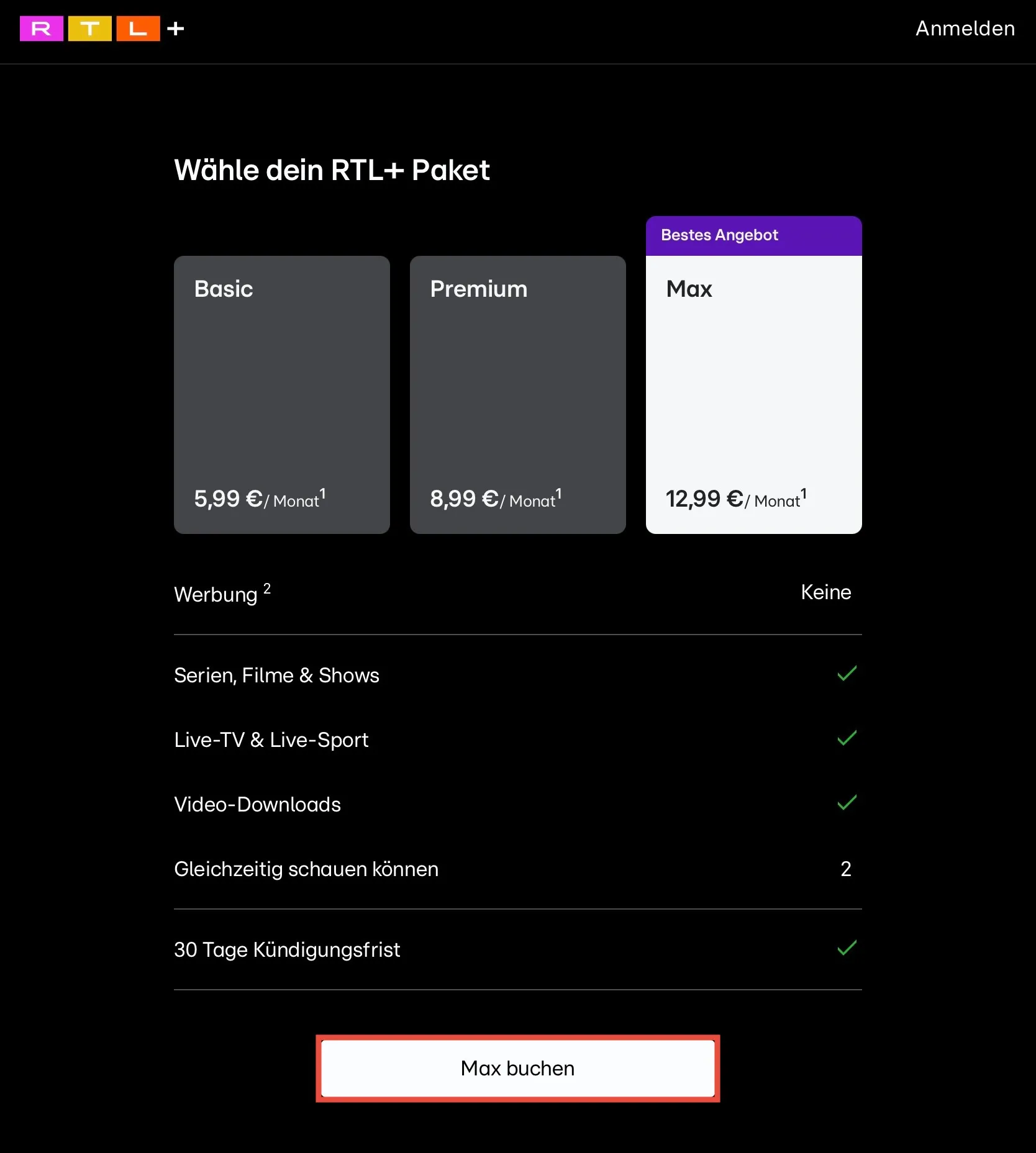 RTL+ Gutscheincodes