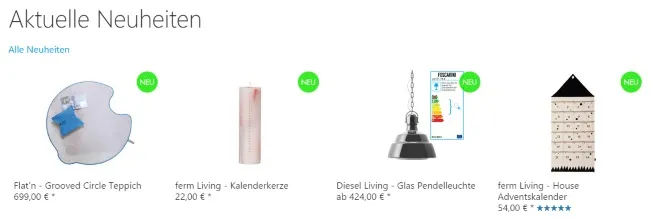 Connox Sortiment