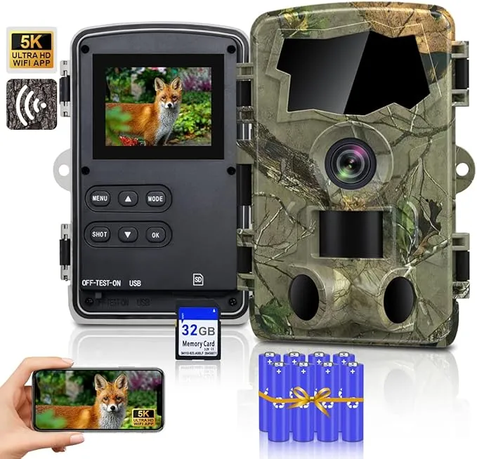 Lutranstra 5K Wildkamera mit WLAN
