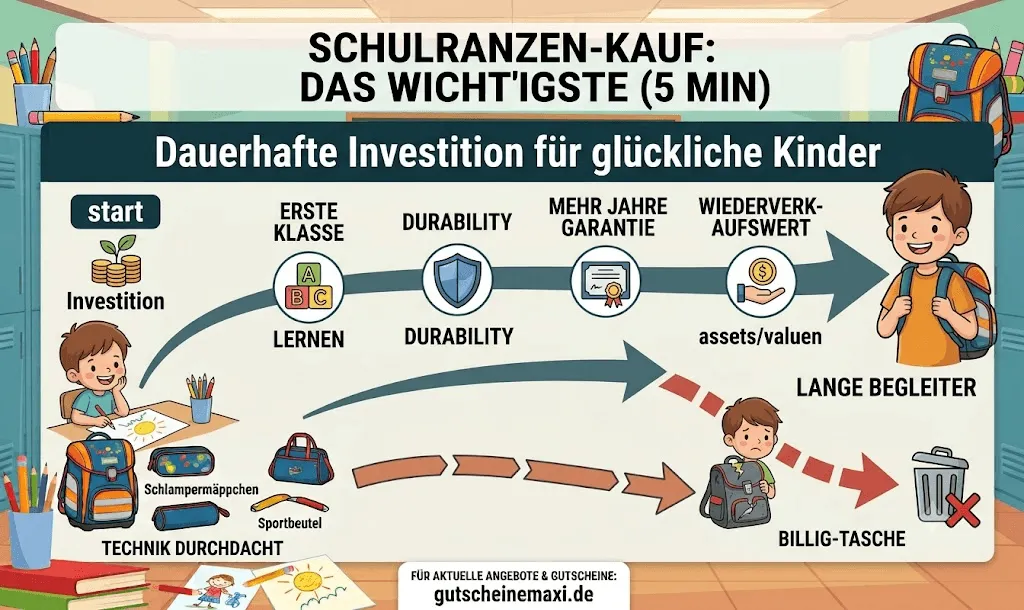Im August vor 30 Schulranzen: 5-Min-Checkliste für 3 Jahre Haltbarkeit statt 3 Monate