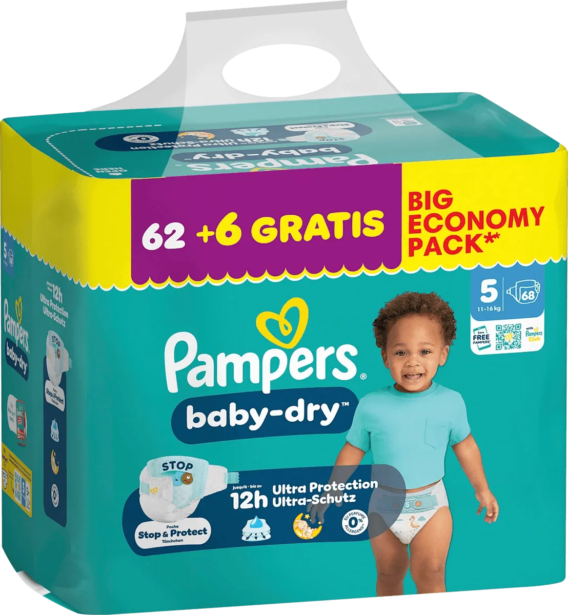 Pampers Baby-Dry Windeln Big Economy Pack