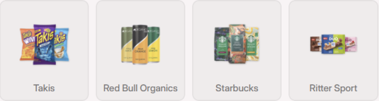 Snacks und Drinks als Tester: Takis, Red Bull, Starbucks und mehr